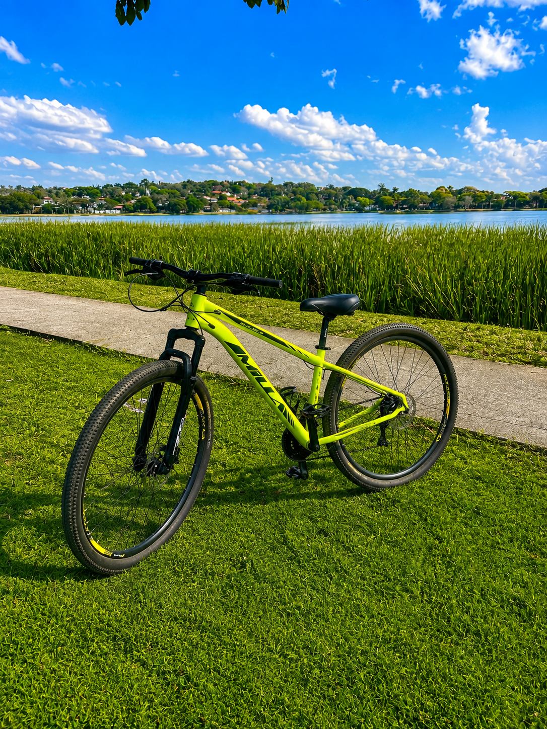 Bicicleta de marcha para aluguel na Pampulha