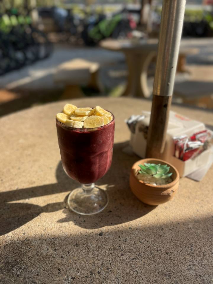 Açaí servido na Cris Bike Pampulha